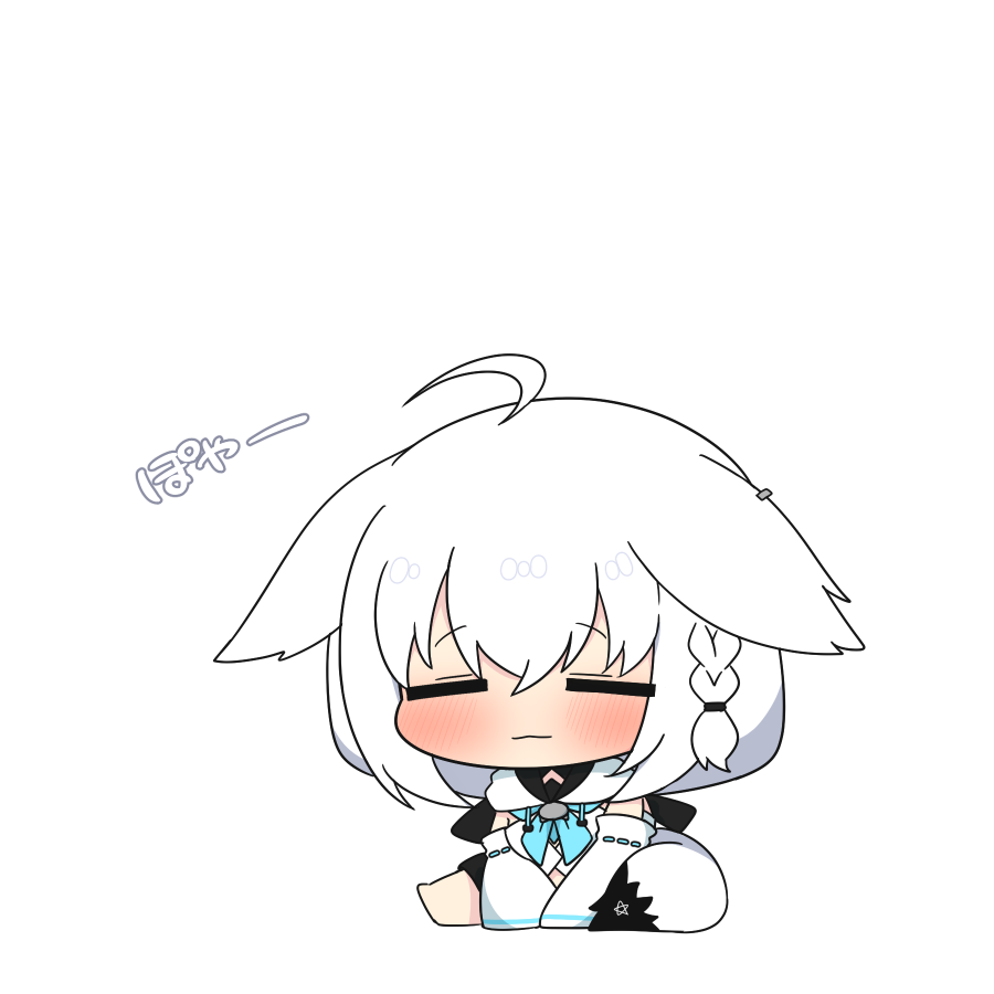 フブキ「ぽや #絵フブキ 」|トゥーミのイラスト