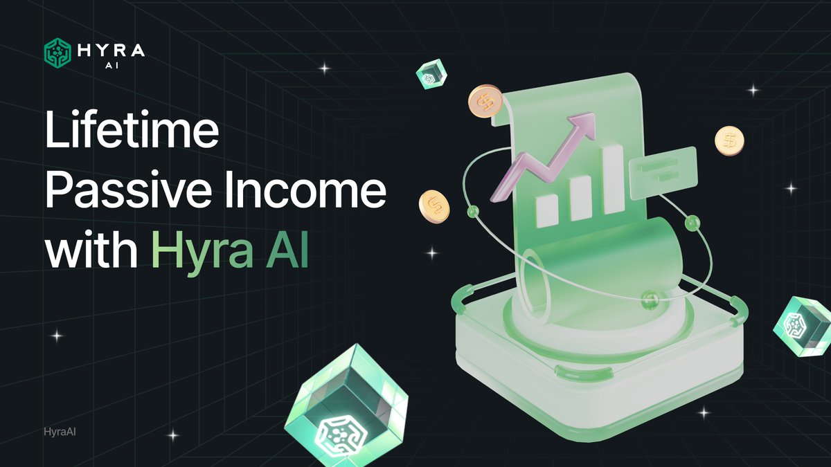 📢 MORE FRENS, MORE FUNS, MORE REWARDS 🚀
LIFETIME PASSIVE INCOME WITH HYRA AI 🌟

AI is the future, and computing is the new oil. Join us and stay ahead of the curve!

The more people you invite, the more money you get. 
Curious? Let’s break it down 👇