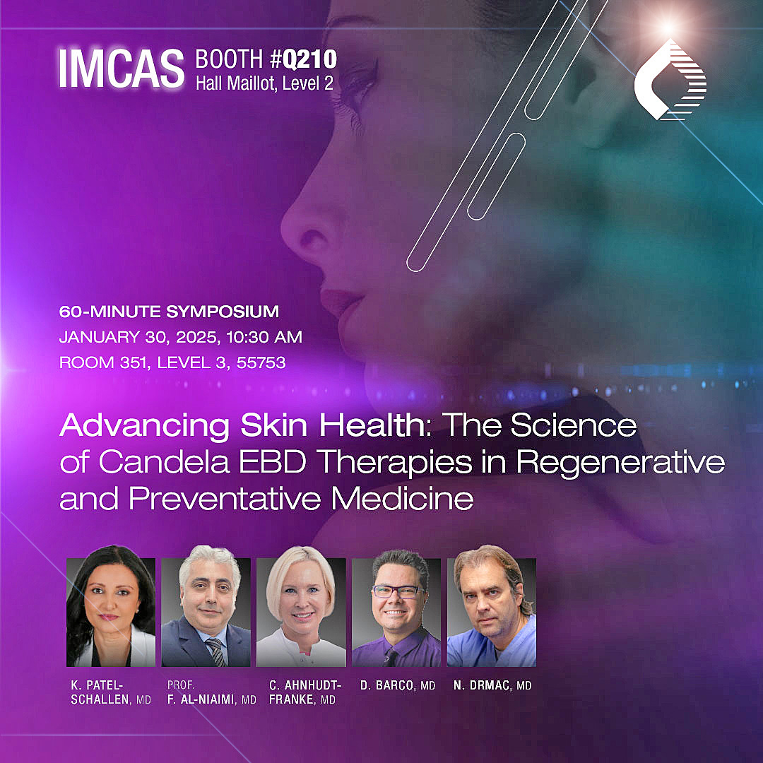 CandelaMedical1's tweet photo. Visit Booth #Q210, Hall Maillot A, Level 2, & don’t miss our 60-Minute Symposium:
📅 Jan 30
⏰ 10:30am
📍 Room 351 Level 3
Our Medical Director, Konika Patel Schallen, MD, will moderate a panel:
Prof. Firas Al-Niaimi MD
Cordula Ahnhudt-Franke MD
Didac Barco MD
Nikola Drmac MD https://t.co/OEOXd0vnY5