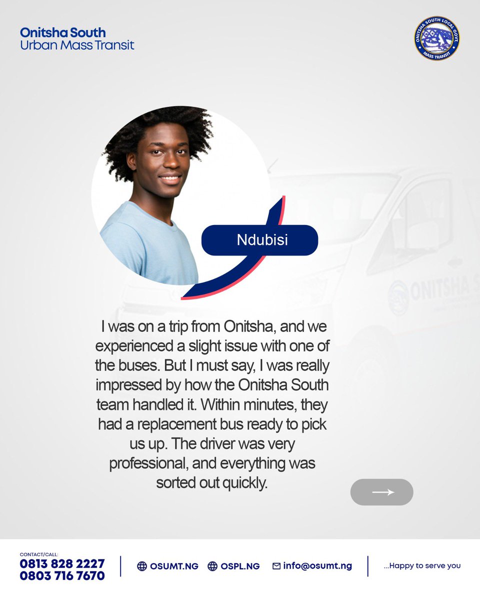 onsourban's tweet photo. Thank you for trusting us with your journey! We're glad to hear about your smooth and affordable travel experience with us. 

Book your trip with us today and enjoy the professionalism everyone’s talking about! 
#onitshasouth #nigeriantransport #nnewi #portharcourt #enugu #owerri https://t.co/9YcrFtDzol