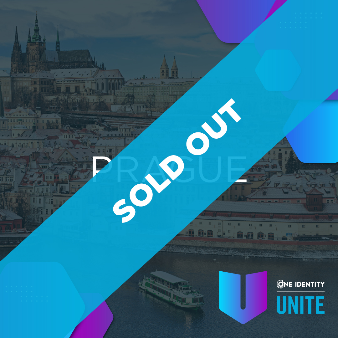 #OneIdentityUNITE 2025 | Prague is officially SOLD OUT! 💥

We’re thrilled to see so many of you this March for what promises to be our most impactful event yet. 

Visit the conference website to see what we have planned or get added to the waitlist! 👉 okt.to/cBRCzN