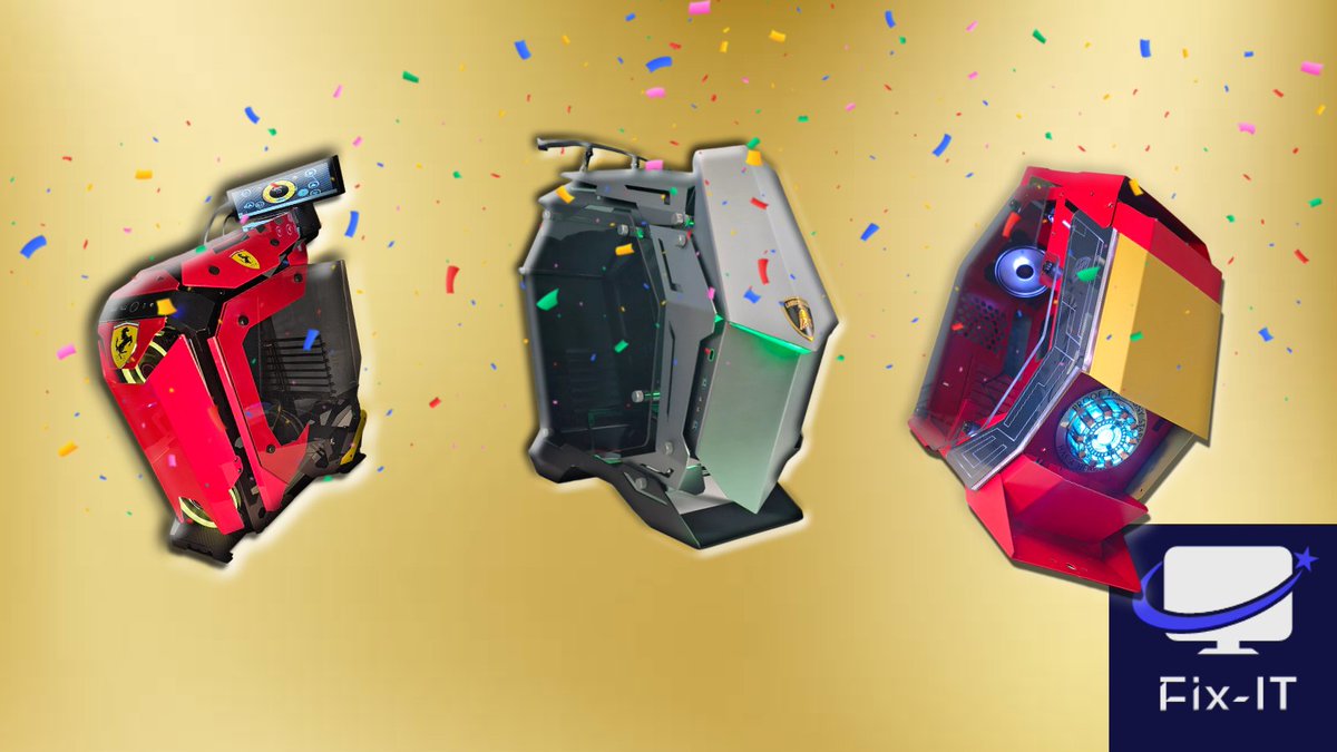 Albertpeskin's tweet photo. These are the top 3 awards:  
Ferrari PC 
Iron man PC 
Lamboghini PC  

We hope you enjoy the reuslts for this outcome 👍
#PCgaming
#PCbuild
#PCgamers
#PCaddict
#PCsetup
#PClifestyle
#PCenthusiast https://t.co/K9yc3mGnXU