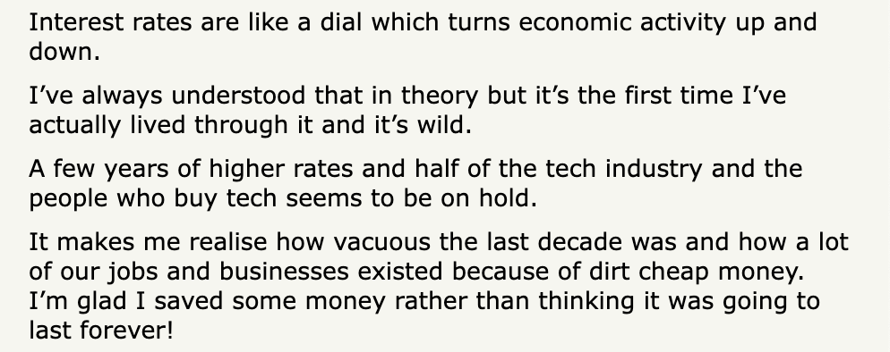 Tech sales bros in startups, why are you still there?

Be honest.