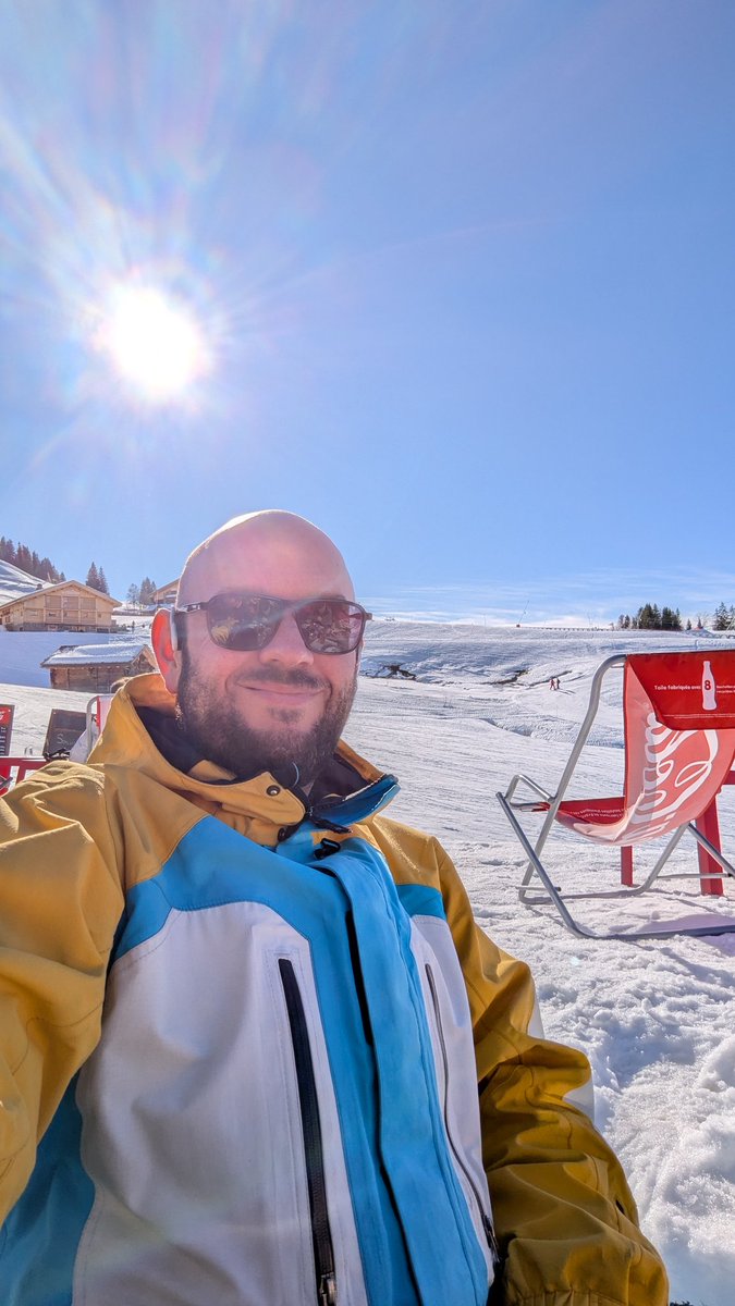 Grand soleil aujourd'hui au grand bornand !
#granbo