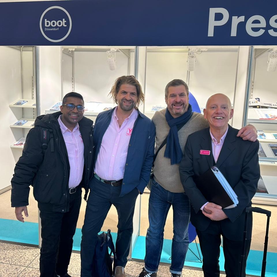 yachtingpages's tweet photo. The Yachting Pages team is at boot Düsseldorf!🎉 

We’re here all week to discuss how we can help with your marketing plans for 2025🌟

Leave a comment or drop us a message if you're interested in meeting with us!

#boot2025 #YachtingPages https://t.co/RWbY53FMky