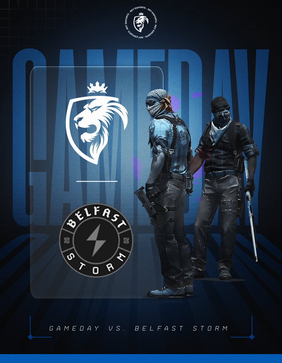 🚨 GAME DAY 🚨
Catch our <a href="/CounterStrike/">CS2</a> roster taking on <a href="/Belfaststorm/">Belfast Storm</a> in the <a href="/ESEA/">ESEA League</a> S52 EUMain face-off.
Join us LIVE tonight at 8PM GMT on twitch.tv/reyesportsuk with <a href="/VoltCasts/">Volt</a> &amp; <a href="/x0wey/">BFG xowey</a> on the cast!! 🔥

🇬🇧 <a href="/Ch0wTV/">_Chow</a> 
🇬🇧 <a href="/boggersCS/">bog</a> 
🏴󠁧󠁢󠁷󠁬󠁳󠁿 <a href="/0llie_cs/">0llie</a> 
🇸🇪 <a href="/Tor_cs2/">Tor</a> 
🇬🇧 <a href="/Ourob5/">Ourob</a>