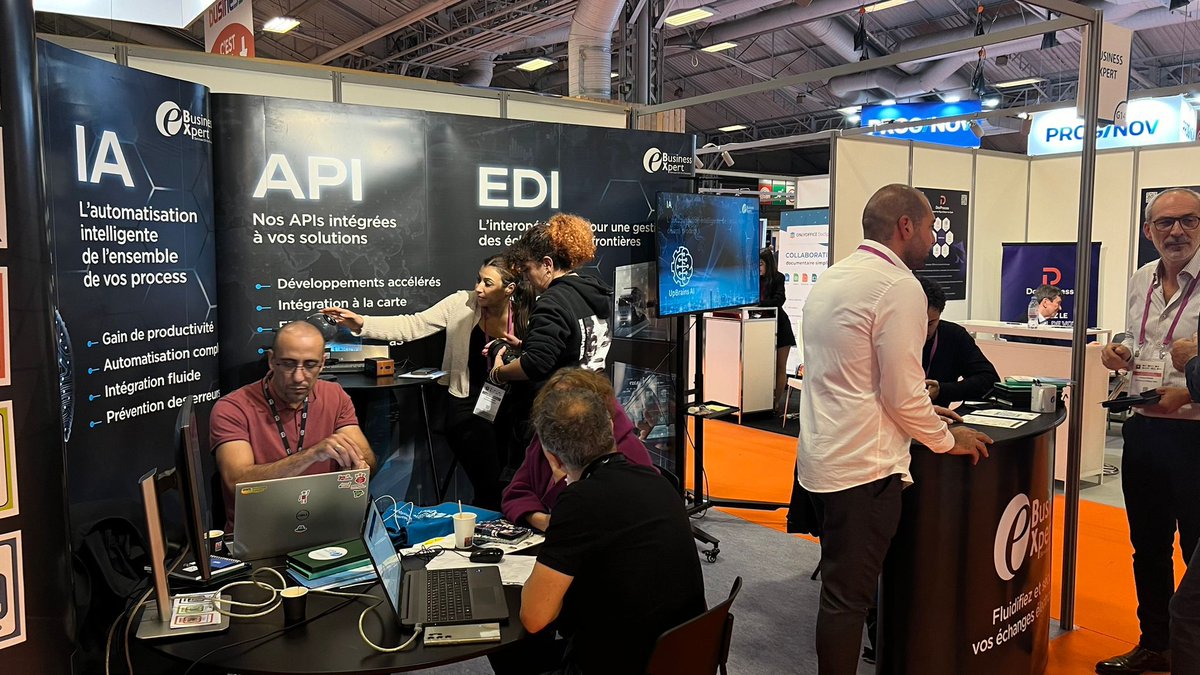 UpbrainsA's tweet image. It has been a great opportunity and honor for UpBrains AI, Inc. to be represented by our business partner, eBusiness eXpert, in Salons Solutions (lnkd.in/d_rMkfs5) 2024.

#ai #automation #erp #invoices #purchaseorder #supplychain #distribution #rpa #edi