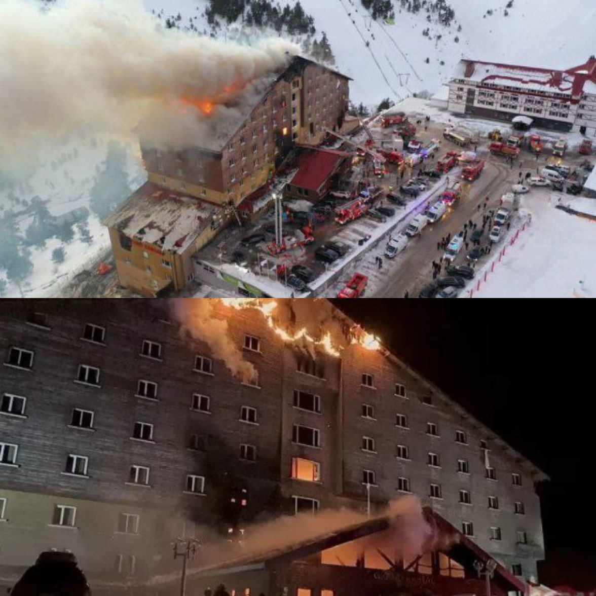 Bolu'daki kayak merkezindeki otelde çıkan yangında 66 kişi hayatını kaybetti. İçişleri Bakanı Ali Yerlikaya, 51 vatandaşımızın da yaralandığını açıkladı. #Bolu