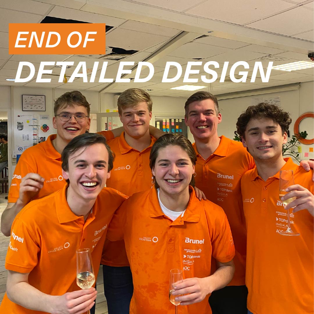 After months of late nights and weekends of hard work, our aerodynamics and structural engineers have completed the design of Nuna 13!🍾

Next stop: production up north!

#BrunelSolarTeam #Innovation #SolarCar #nuna13