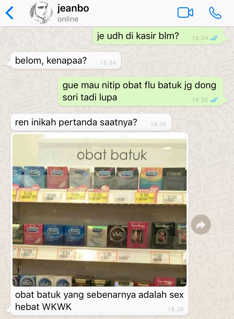 #jeanere perkara eren nitip obat batuk 🔞