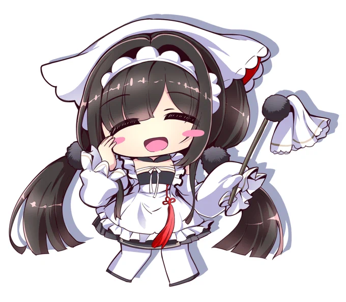 長風ちゃん 新たなママの登場かわいい 開眼そしてお説教・・・!ありがとうございますっ #アズレン #アズールレーン #碧蓝航线  #長風(アズールレーン) 