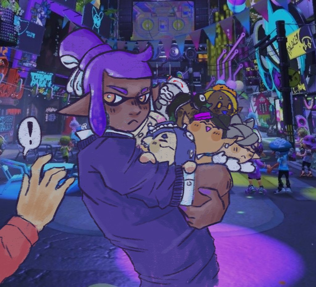 I’m back in Splatoon art oh boy-

have my Inkling for now.
Maybe I’ll do some CoD x Splatoon stuff

#Splatoonart #splatoon3 #artist