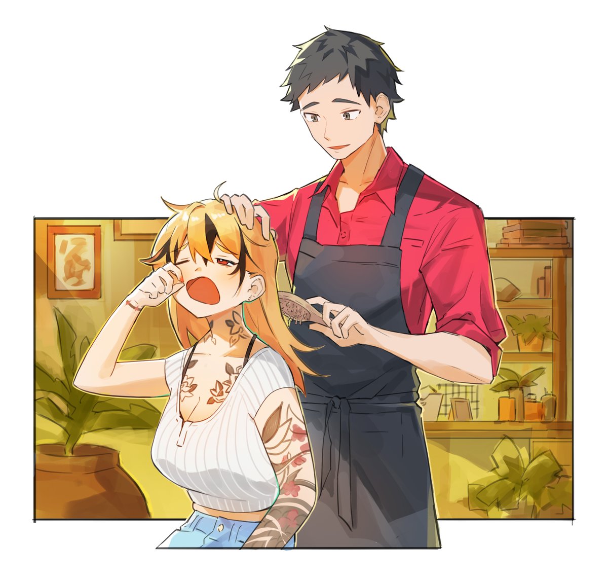 I currently have 2 styles of rendering
which one ya'll prefer?