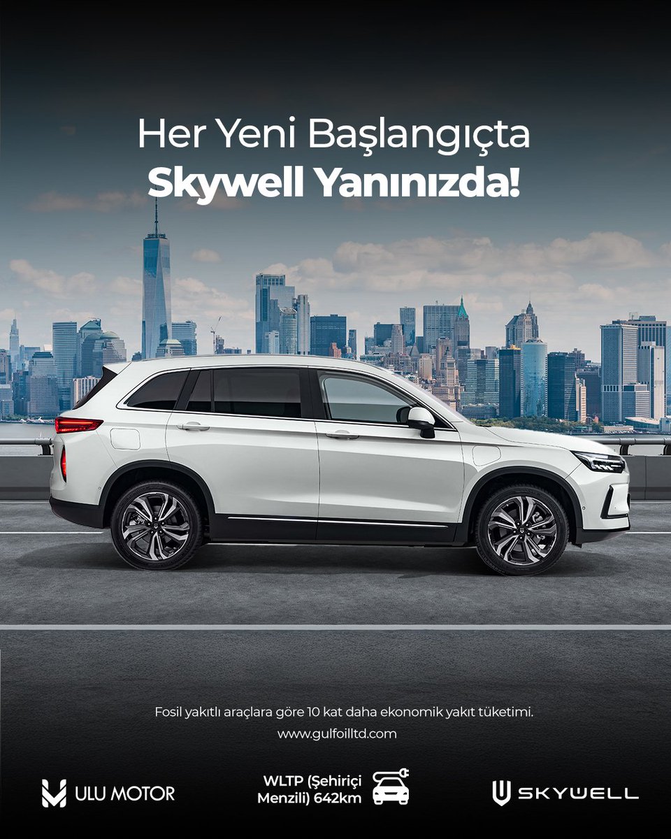 Yeni bir dönem, yeni bir fırsat! Skywell ile sürdürülebilir ve yüksek performanslı bir sürüşe adım atın. Konfor ve teknoloji her yolculuğunuzda sizinle! 🚗✨

#Skywell #YeniBaşlangıç #SürdürülebilirSürüş #YüksekPerformans #KonforluYolculuk #SkywellİleYolaÇık #GeleceğeYolculuk