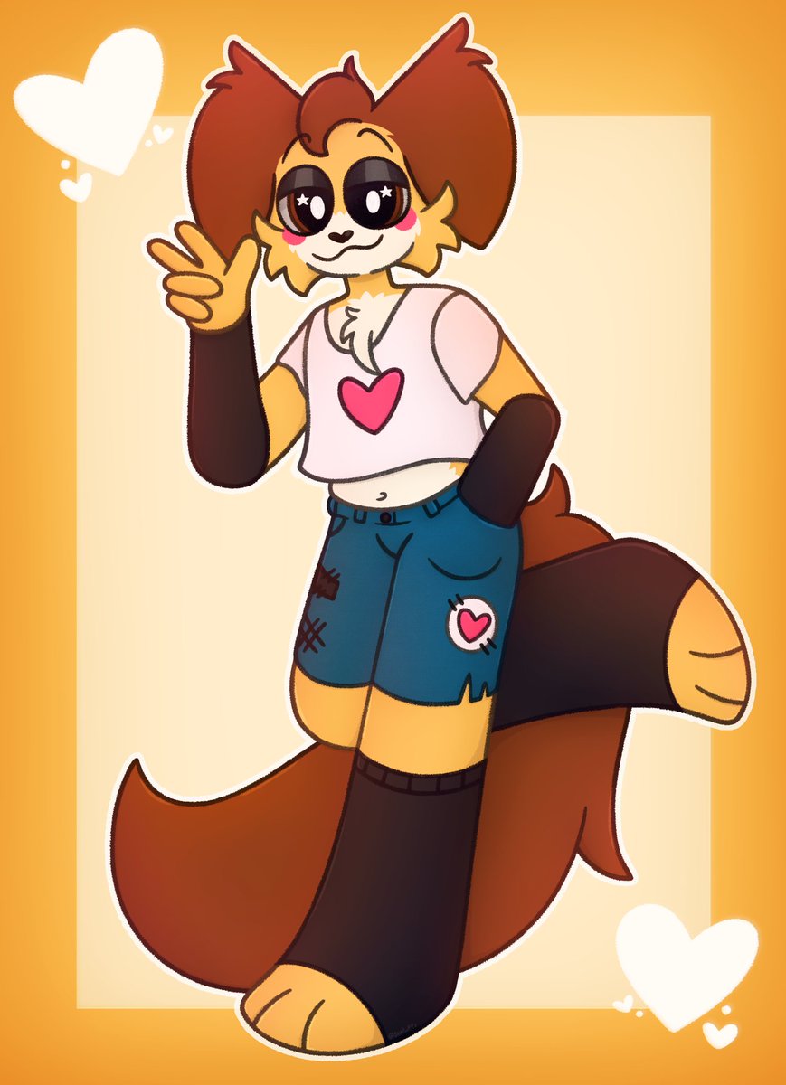 SraPuupy's tweet image. last year i got this plushie from a fair in my town
i have no idea what they are
but now they furry
#furry #furryart #furryartwork #furryoc