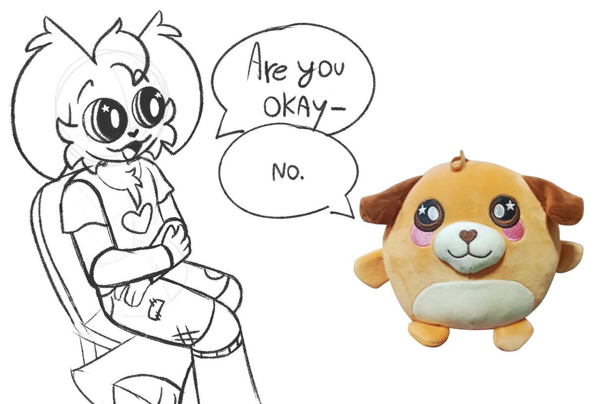 SraPuupy's tweet image. last year i got this plushie from a fair in my town
i have no idea what they are
but now they furry
#furry #furryart #furryartwork #furryoc