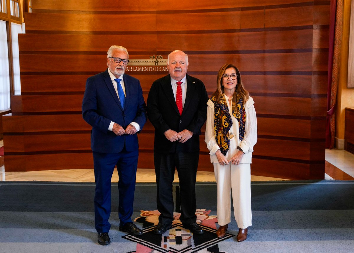 DefensorAndaluz's tweet photo. Estrechamos la colaboración con @DCIslasCanarias Lola Padrón en unas jornadas de trabajo muy productivas 

➡️En @ParlamentoAnd nos solidarizamos con el drama de la inmigración y los menores

➡️Avanzamos en la implantación de #MediaciónDPA en #Canarias

https://t.co/Afg0tmT7MY https://t.co/P6Z6xt3tDG