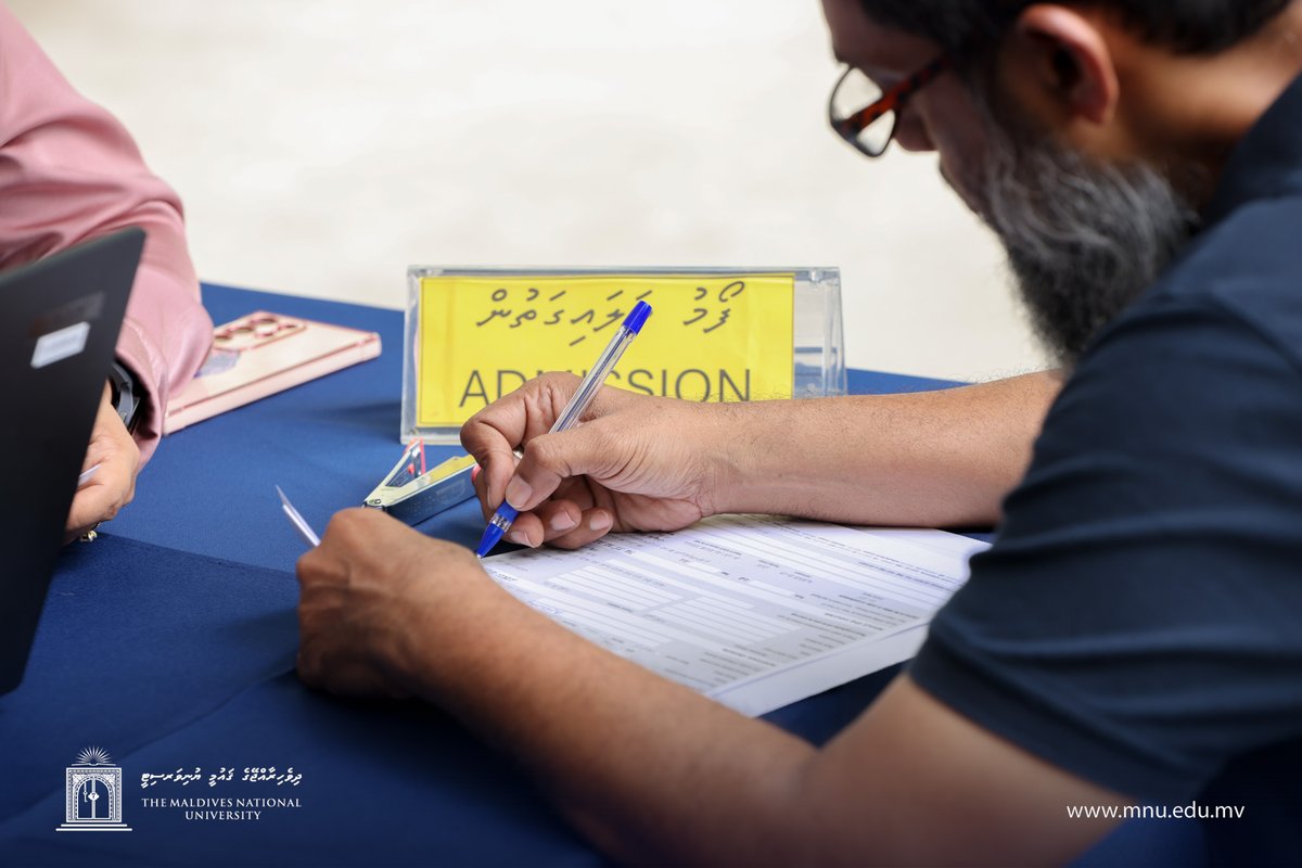 MNUedu's tweet photo. End of a successful "One Stop Admission" Event π .
For more information: https://t.co/Ur65KZoI3C
Apply now: https://t.co/Vp843Pr0QS
#StudyatMNU #No1UniversityinMaldives #Gaumubinaakurun #Februaryintake2025 https://t.co/ZLYjDhs9oQ