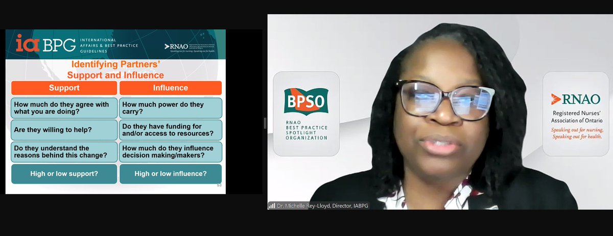 Dr. Michelle Rey <a href="/mish_rey/">Michelle Rey</a> presents to <a href="/BpsoNigeria/">BPSO Nigeria</a> on identifying the key partners who will help lead change within our institutions. #BPSO