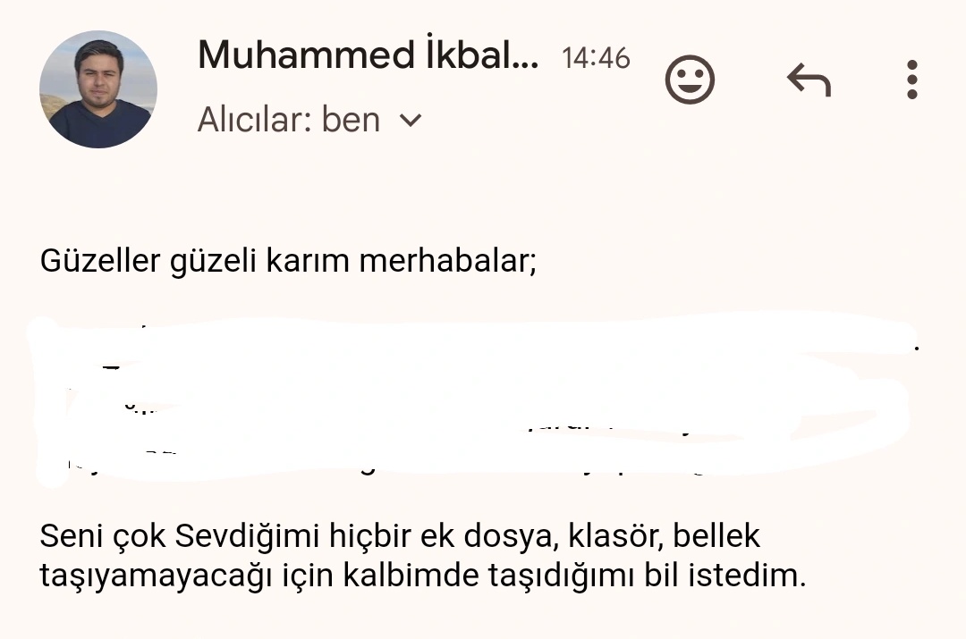 busranazlibaba's tweet photo. Bugün dünyanın en güzel mailini aldım 🥺 https://t.co/12nL4CVBPM