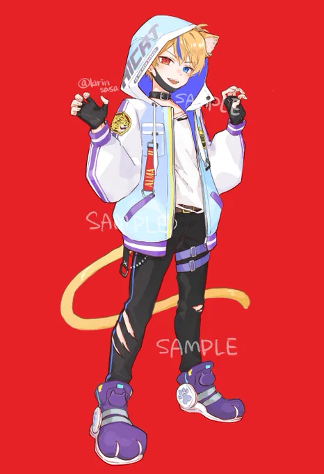 【お仕事】 HICATさんの中野あるまさんコラボにてイラストを描かせていただきました! アクリルスタンドやステッカーなど、とっても可愛く仕上げていただいていて驚きました……!! 興味のある方はぜひ