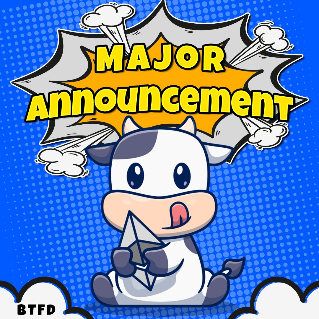 BTFD_COIN's tweet photo. 🌟 BTFD COMMUNITY ANNOUNCEMENT 🌟
Hey Bulls! 🚀We’ve heard you loud and clear, and we’re turning up the heat to keep the presale momentum strong! 💥

We’re burning all the remaining coins in Stage 13 and moving straight into Stage 14—no stops, no delays. 🔥🚀

To show our appreciation, we’re dropping a 100% BONUS CODE to supercharge the BTFD presale! 💥 
Use "LAUNCH100" on your purchase and enjoy the bonus!!! 

This is for YOU—the heart of BTFD. Let’s keep the energy high and make history together! 🔥🌟💥

To know more - https://t.co/JA1xFJpaJE

#BTFD #LFG #CryptoCommunity #memecoin