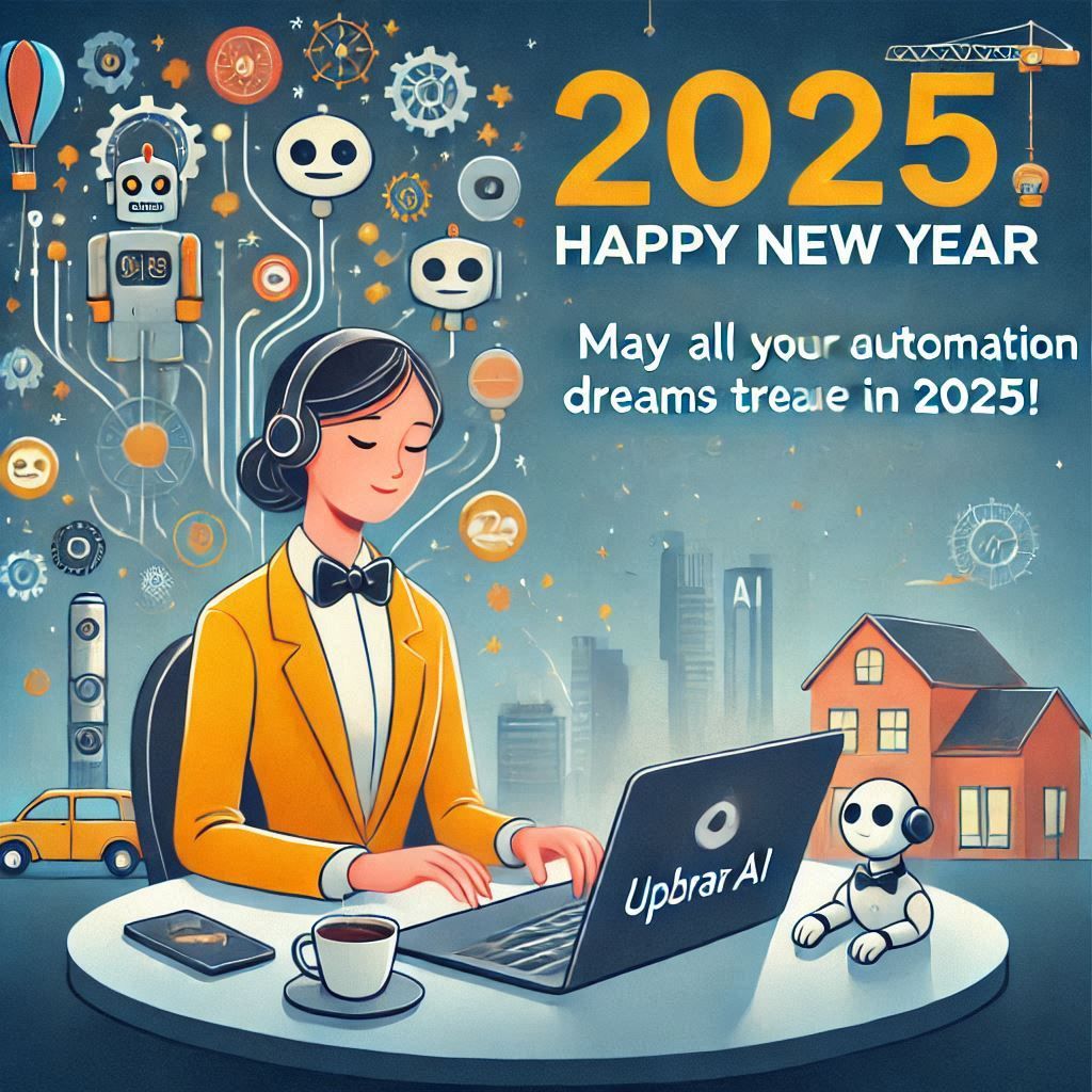 UpbrainsA's tweet image. 🎉 HAPPY NEW YEAR! 🎉 

May all your automation dreams come true in 2025! 🥂 As we welcome 2025, we wish you an incredible year filled with productivity, success, and celebration.

#UpBrainsAI #NewYear2025 #Automation #Innovation #Productivity #AI #TeamInbox #RPA #CustomerSupport