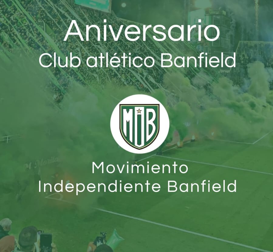 Sos pura historia, y muchísimos récords. 
El Club más antiguo del país de los que siguen practicando fútbol. 
El único de la Argentina campeón en 3 siglos diferentes. 
El corazón del barrio, los amigos y la familia... Sos el amor de nuestras vidas.
Feliz cumple 129!!! #Banfield