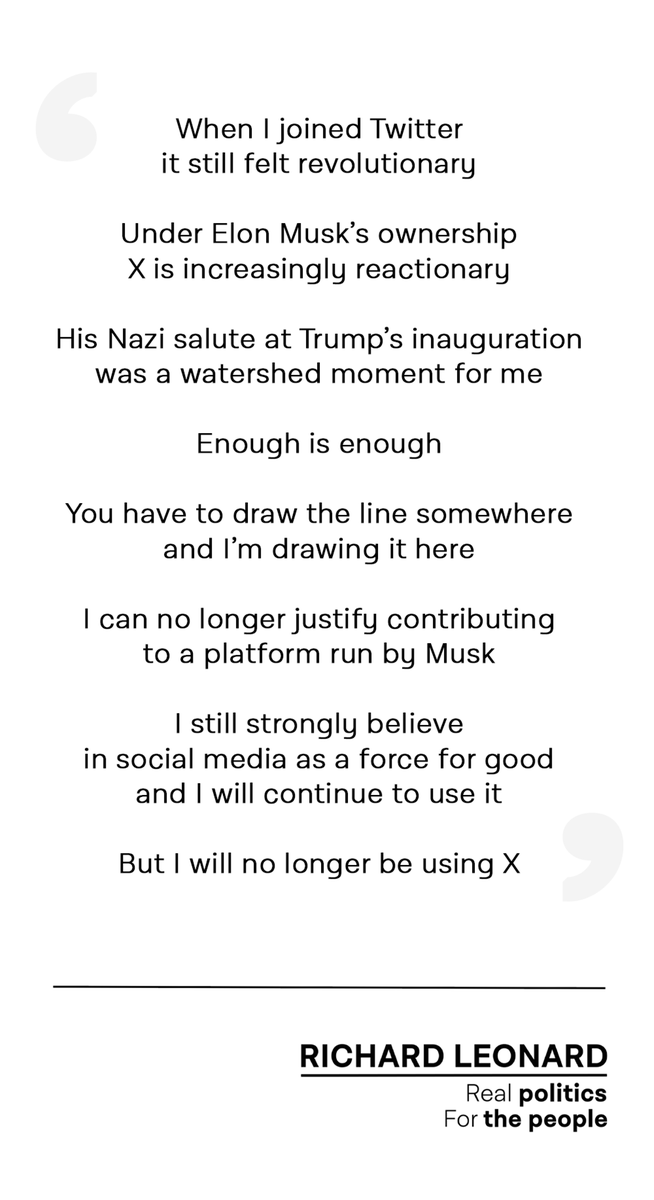 Richard Leonard tweet media