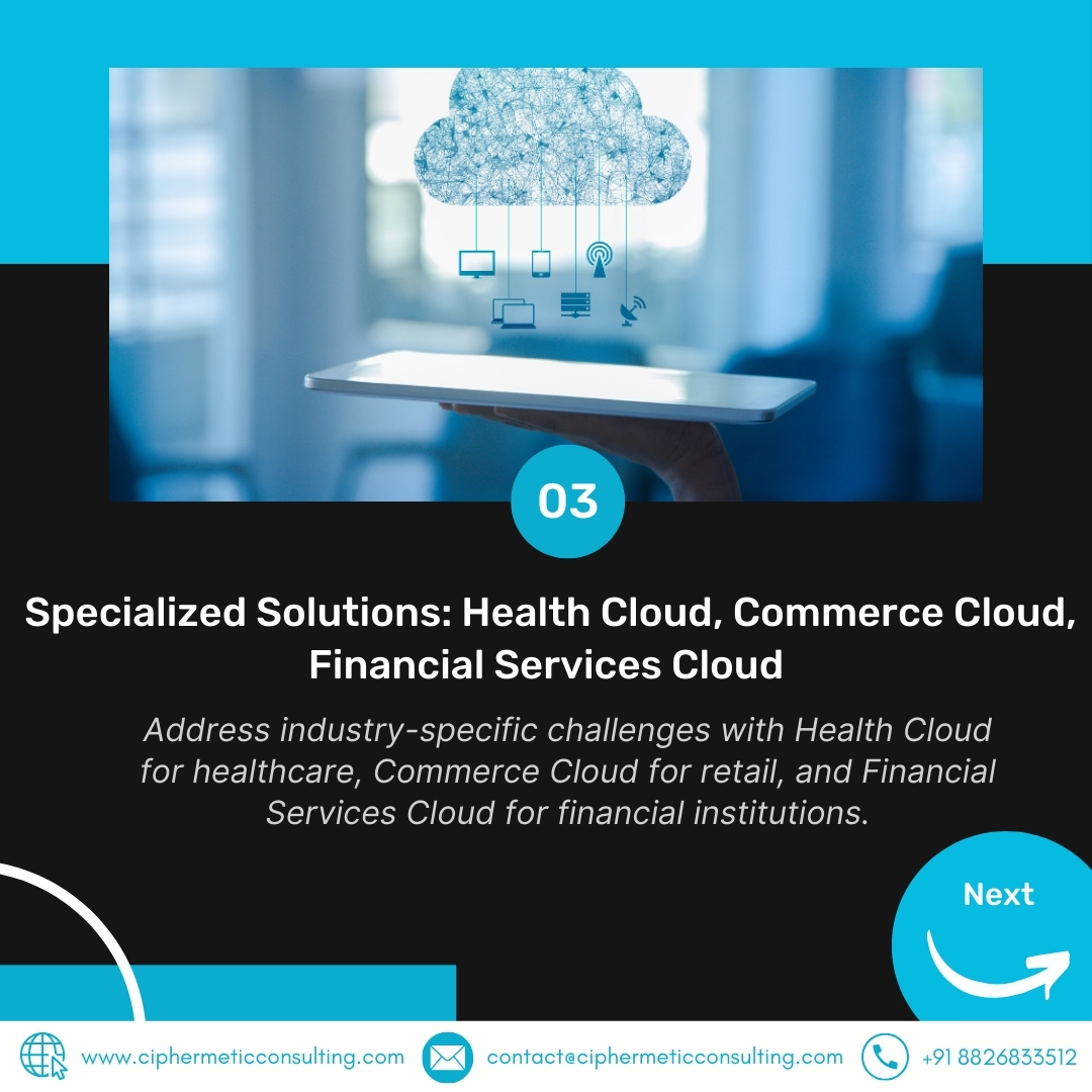 🚀 Unlock the power of the #Salesforce ecosystem with Ciphermetic Consulting! From CRM to cloud solutions, we help you optimize processes and drive growth. Ready to scale your business? Let’s make it happen! 💡 #Salesforce #BusinessGrowth #DigitalTransformation #TechSolutions