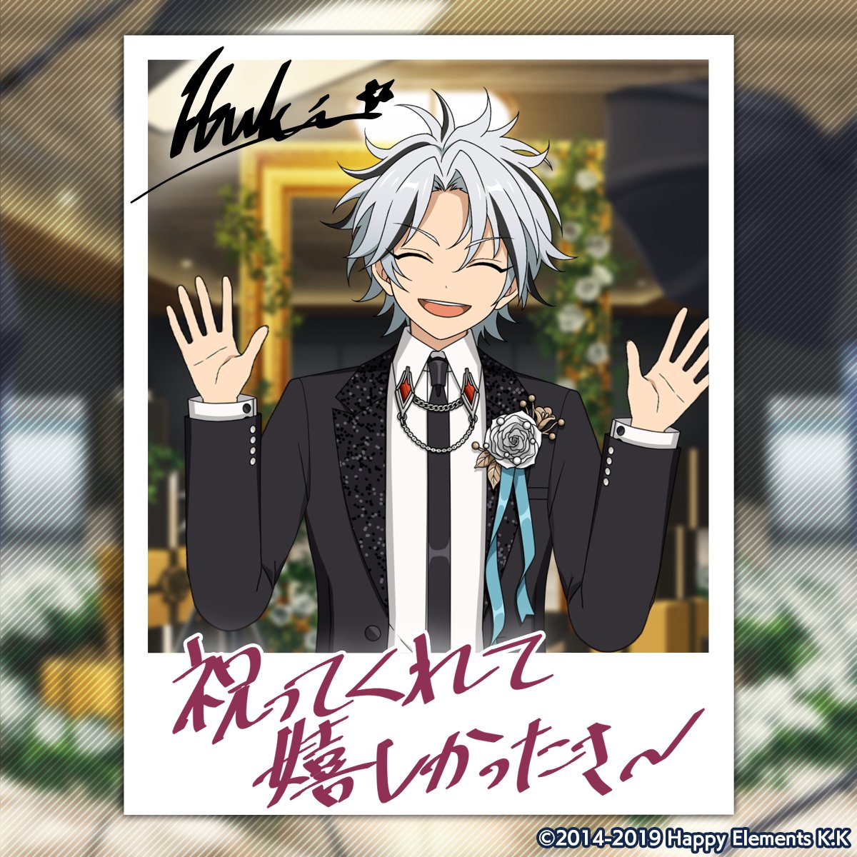 維吹のバースデー撮影完了♪ 誕生日おめでとう！ #あんスタ #滝維吹