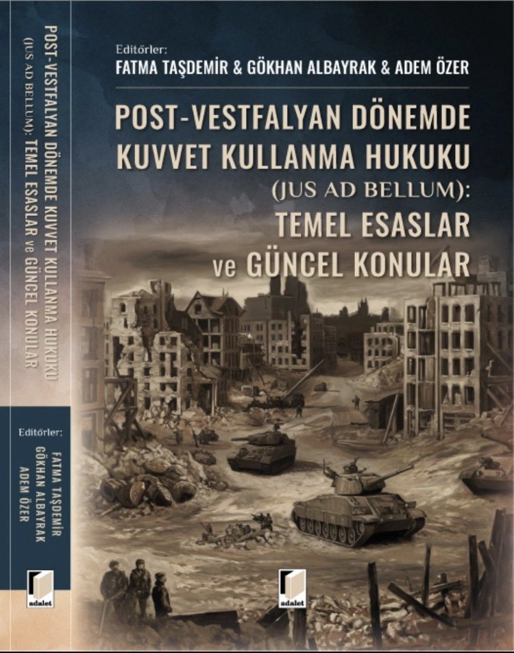 _handegur's tweet photo. Benim de bölüm yazarlığı yaptığım Post-Vestfalyan Dönemde Kuvvet Kullanma Hukuku kitabı çıkmıştır.  

Faydalı olmasını umut ederim. 🌸 

Editör hocalarımıza ve katkıda bulunan diğer tüm hocalarıma emekleri için teşekkür ederim. https://t.co/Os46vioAZ9