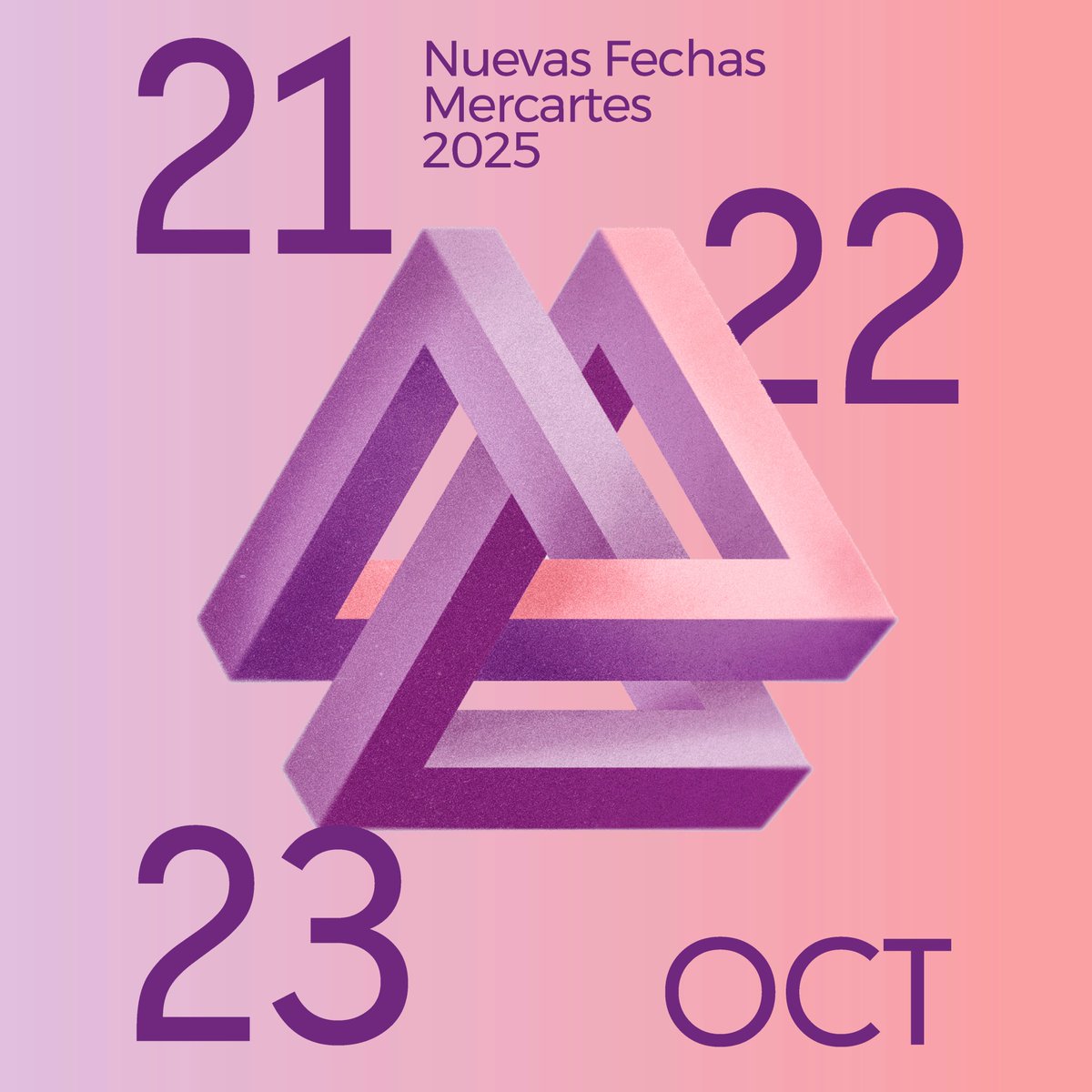 📢 NUEVAS FECHAS DE #MERCARTES2025
Esta nueva edición de #Mercartes se adelanta una semana… 21, 22 Y 23 DE OCTUBRE.
El cambio se debe a cuestiones organizativas, pero también al propósito de cuadrar una agenda que asegure las condiciones más ventajosas de viaje y alojamiento.
