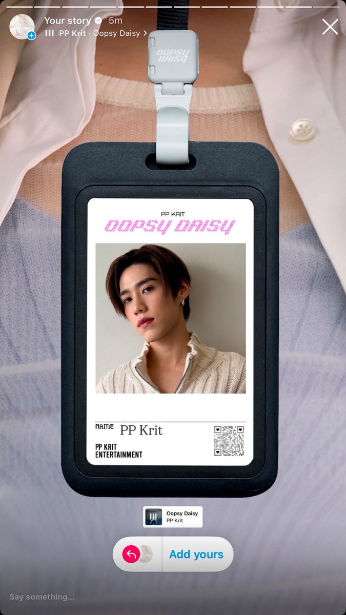 PPKrit_Ent's tweet photo. ผลงานที่ผ่านมาของ #OopsyDaisy_DailyTask มัน Oopsy Daisy สุดว้าวไปเลย! 🤍
CEO #PPKritt ฝากขอบคุณ และแจ้งผ่านโปรให้แล้วนะ ไปรับบัตรพนักงานได้ที่ Instagram (Add Yours): PP Krit Entertainment 🙏🏻🌼
ได้บัตรพนักงานแล้วอย่าลืมใส่รูปมาอวด HR กันด้วยนะ
#PPKrit_OopsyDaisy #OopsyDaisy_MV
: https://t.co/5t63PxbYJW
: https://t.co/5YcYlHNKWd
#PPKritEntertainment
#PPKritt