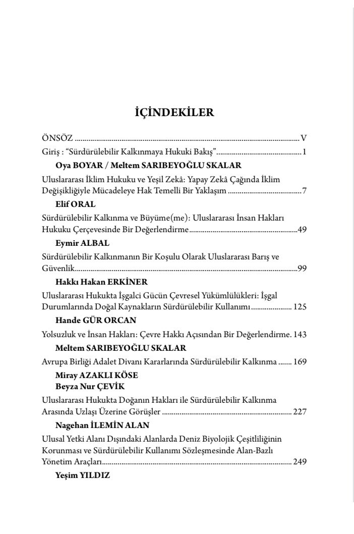_handegur's tweet photo. Bir diğer eser ise yine yazarları arasında yer aldığım “Sürdürülebilir Kalkınma Hukukuna Disiplinler Arası Yaklaşımlar” isimli kitap. Editör hocalarım ve katkıda bulunan diğer tüm hocalara emekleri için teşekkür ederim. 

İlgilenler için faydalı olmasını dilerim. 🌸 https://t.co/UCkNhyPdEb