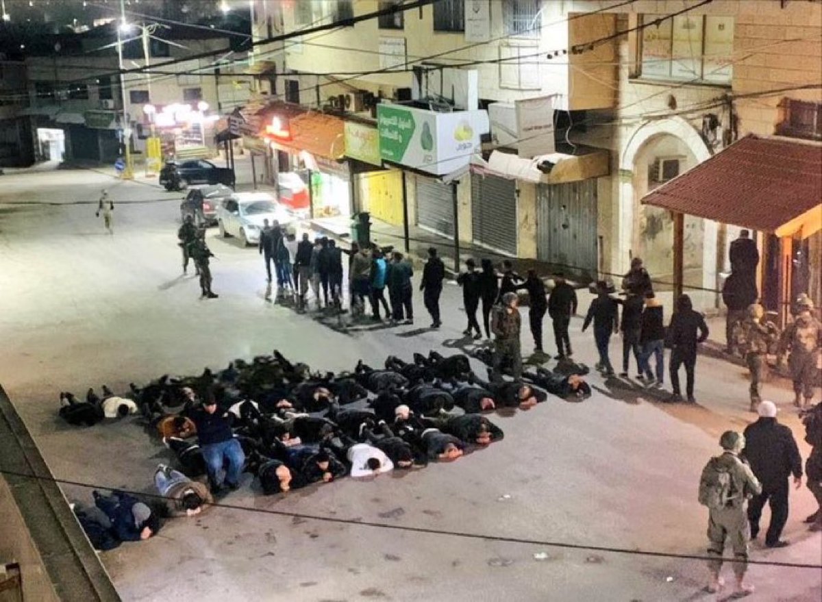 Fx1Jonny's tweet photo. This is how fucked up israel is.

Release 90 Palestinian hostages and round up and kidnap another 60 to replace what you just released.

They do these types of practices all the time.

Sick degenerate society!! https://t.co/h1eoG7SYlq