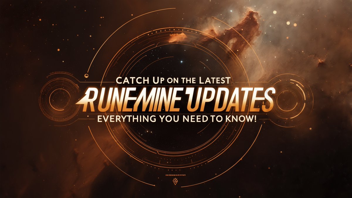 UIdani1's tweet photo. Catch Up on the Latest RuneMine Updates! ๐
Do you feel like youโve missed out on the recent RuneMine happenings? No worries! Hereโs a rundown of everything you need to know to stay in the loop.
#BlockchainCommunity #Web3 #3DArtist #NoCodeDev
A (15) Part Thread๐งต https://t.co/TP3yKbw9lz