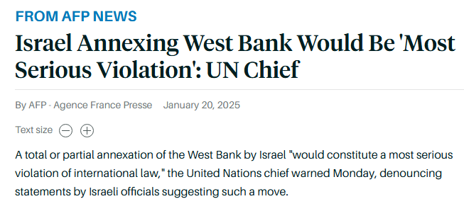 Just for fun, I looked up how many UN resolutions condemned Jordan's illegal annexation of Judea and Samaria in 1950.

The answer, of course, is  zero.
