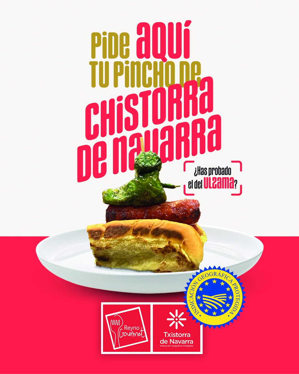 Chistorra_Na's tweet photo. Pásate por el Bar Ulzama de San Nicolás en Pamplona y prueba su pincho de Chistorra de Navarra!! https://t.co/89fx6Hmzyg