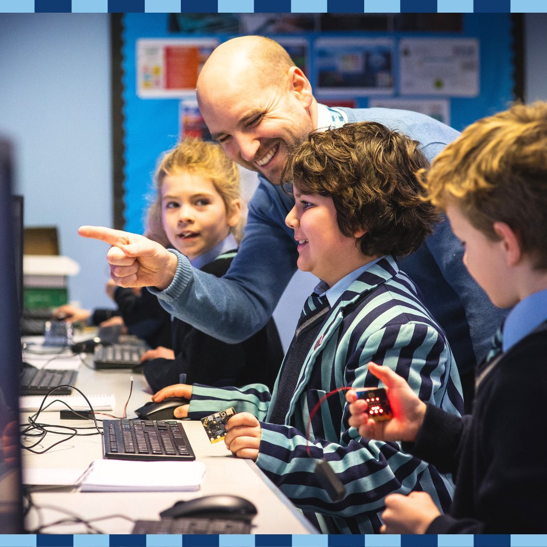 OBHSchool's tweet image. Middle school students have been diving into computer programming in Computer Science this week. They’ve been learning how to code micro:bit LEDs, making them light up, and creating a variety of images.
@microbit_edu #MicrobitProjects 
#FutureInnovators #inspiringyoungminds