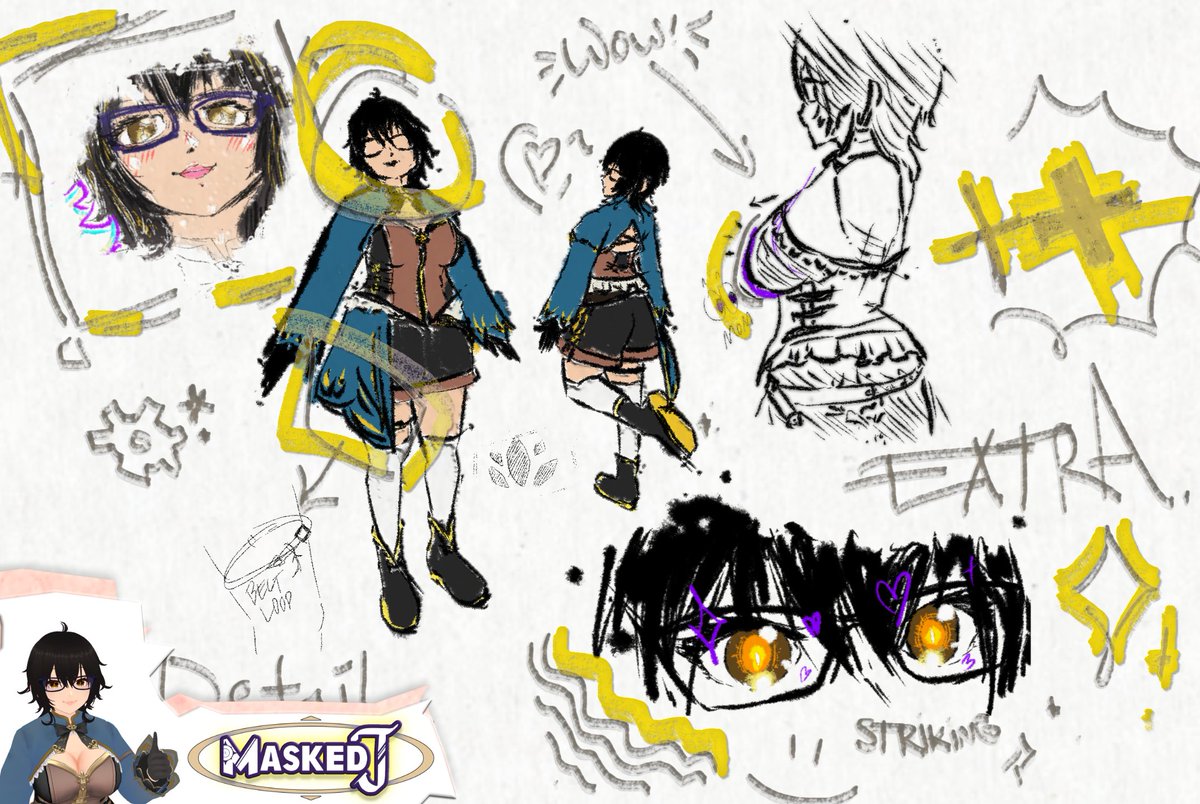 MaskedJ ⚙️Steampunk⚙️ Vtuber tweet media