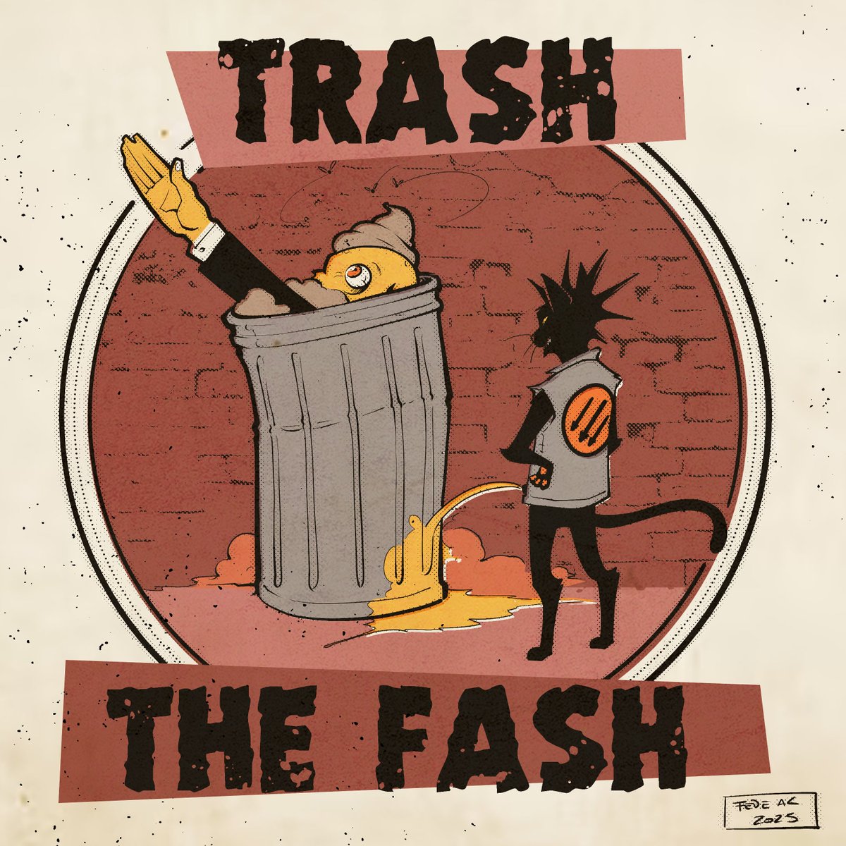 Que quede claro
#fachoaltacho #trashthefash #alertaantifascista #antifa #niunpasoatras #nopasaran #punk #accionantifascista