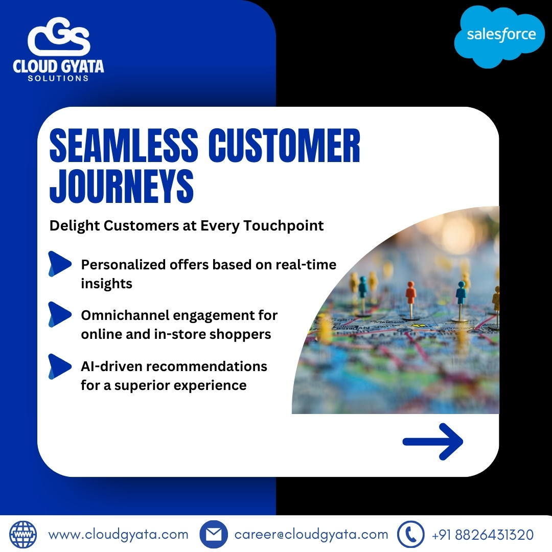 cloudgyata's tweet image. Unlock the Future of Retail with Salesforce Customer 360! 🚀

Boost your retail business with seamless operations, personalized experiences, and unmatched insights. Let Cloud Gyata Solutions elevate your success with tailored CRM solutions! 🌟