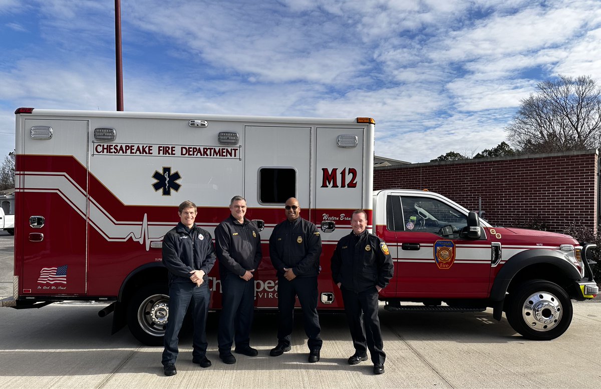 The Chesapeake Fire Department is accepting applications for a Part-time Pharmacy Paramedic.  This position will provide logistical support for the department's pharmacy program to ensure compliance with state and federal guidelines and requirements.  
jobs.cityofchesapeake.net/postings/13999