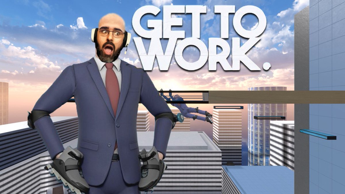 J'ai pris la conf' en finissant Only Up...

Du coup à 18h : #GetToWork de <a href="/IstoInc/">Isto Inc. - Making Get To Work</a>

Possible regret de choix de vie.

A tout à l'heure ! 🤟

👉 lien twitch dans ma bio

#stream #twitch #live #onlyup #challenge #twitchfr #game #videogame