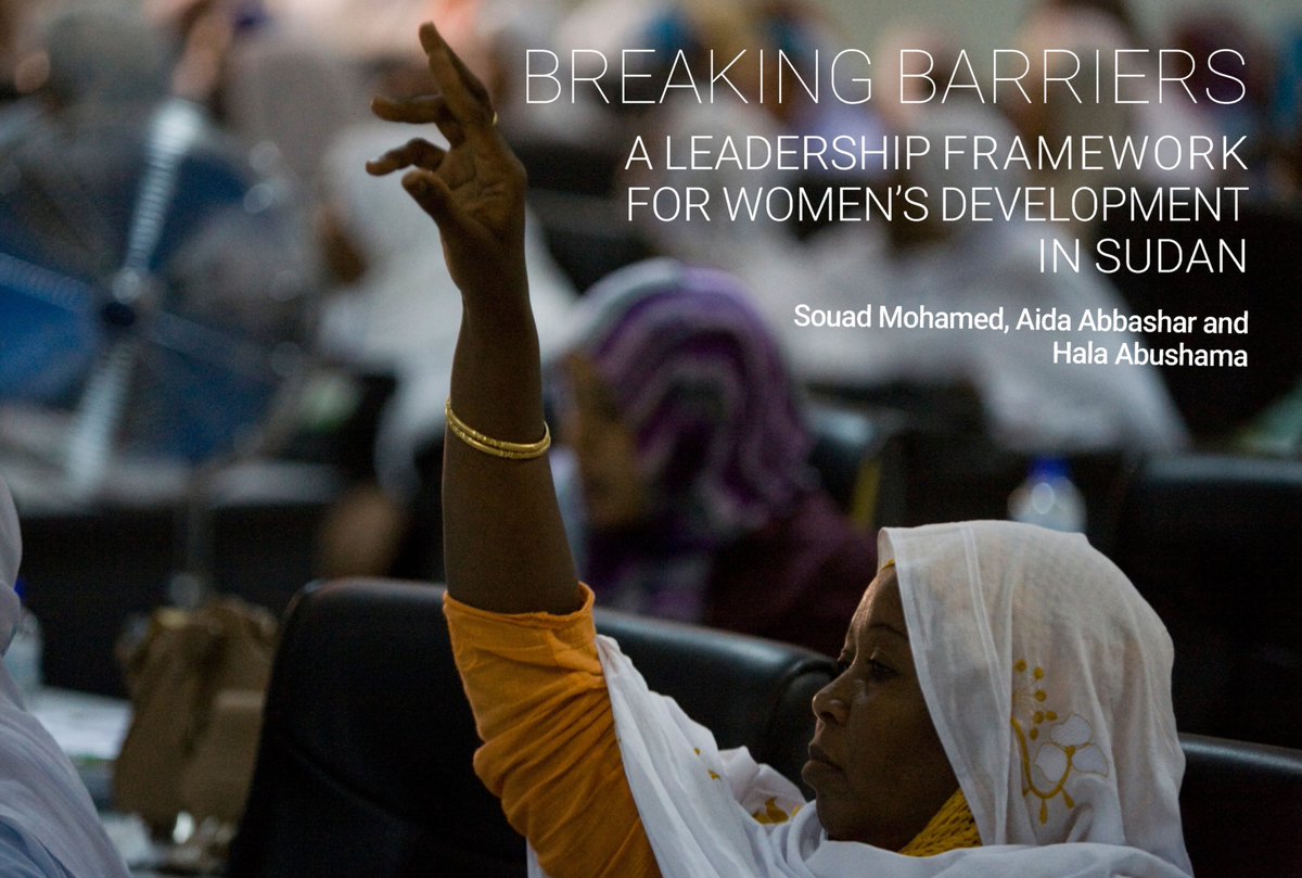 What are the key organisational barriers to women’s leadership in #Sudan? A new paper by <a href="/DRSouadmohamed/">Dr Souad Mohamed</a>, Aida Abbashar (<a href="/aidastweetss/">Aida</a>) and Hala Abushama recommends policy reforms to address these challenges
eprints.lse.ac.uk/125780/