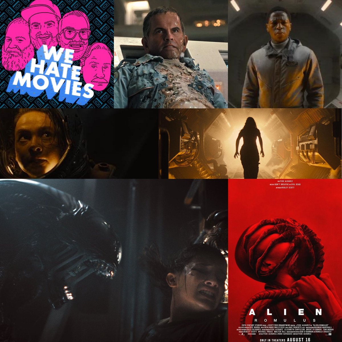 This week on the show, we're gabbing about the well-crafted (to a point) in-between-quel, ALIEN: ROMULUS! Out now wherever you get podcasts, but only AD-FREE on our Patreon! buff.ly/3lqf0uj