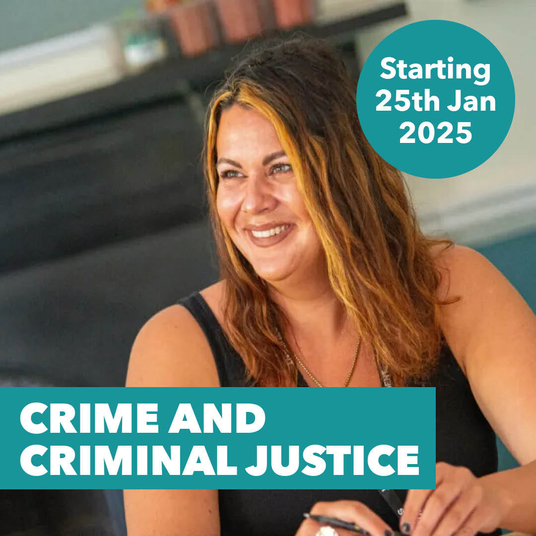 Are you interested in learning more about criminology? 🔍 

Our Crime and Criminal Justice Introduction course is the perfect place to start. 

Apply now to join the course starting 25th January: bit.ly/4hoE78Q 

#Crime #CriminialJustice #Criminology #Course