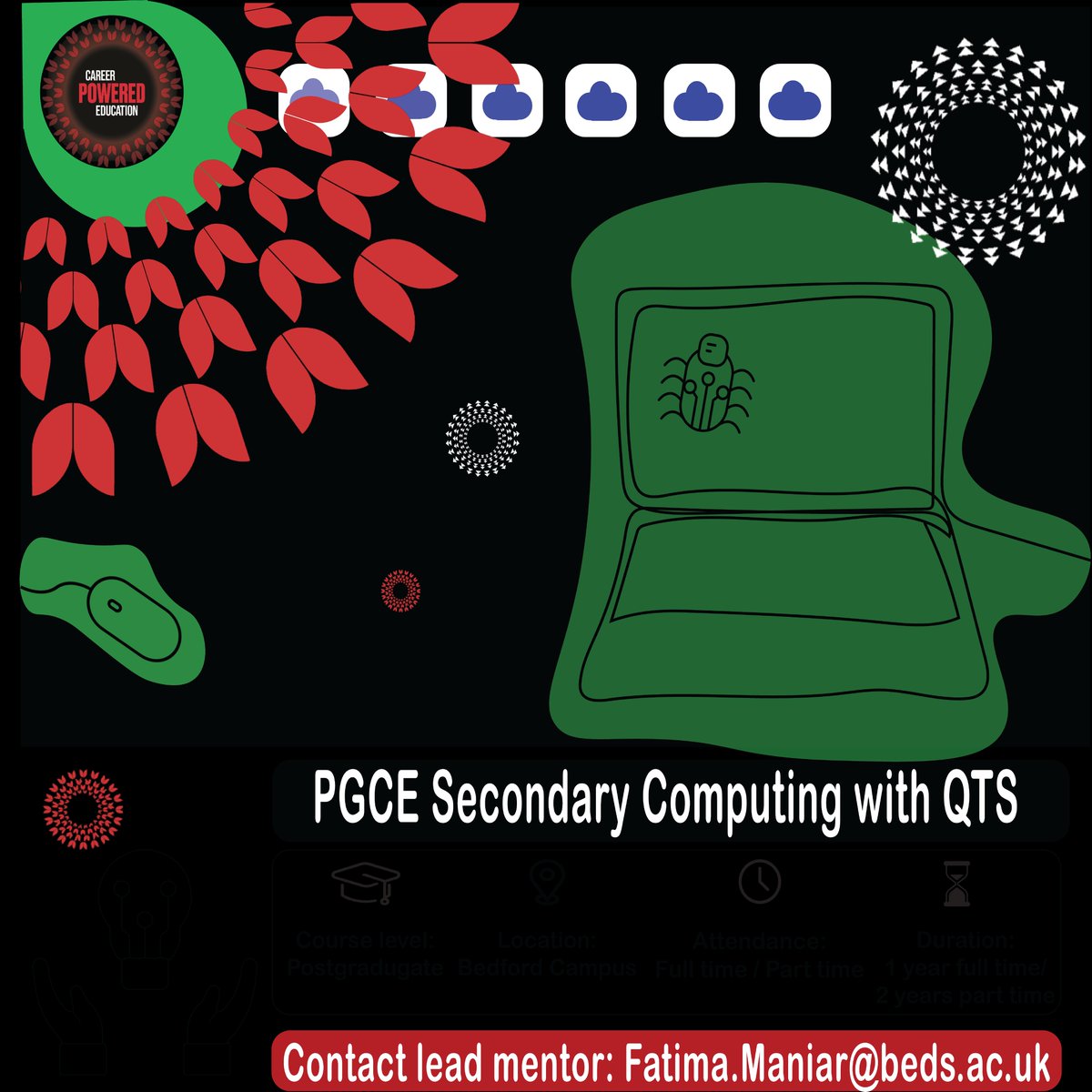 uniofbeds_Teach's tweet image. Join us at the University of Bedfordshire for our PGCE Secondary Course, offering Computing as a subject! Dive into a rewarding teaching career and inspire the next generation of tech enthusiasts. Apply now and shape the future! #Teaching #ComputingEducation