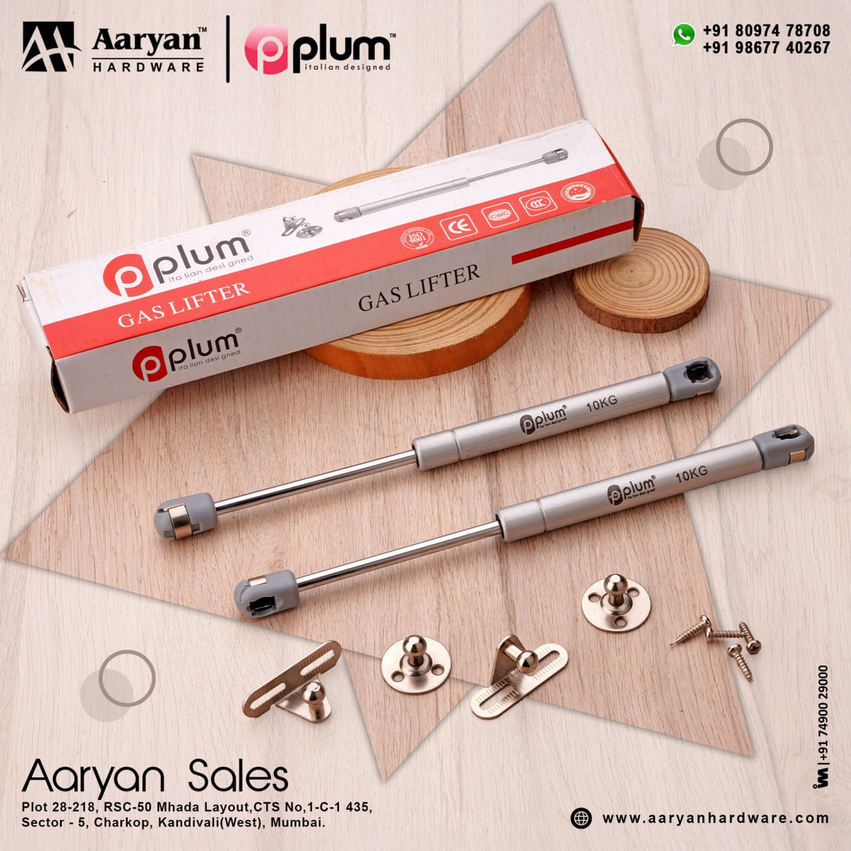 ibais_hardware's tweet image. AARYAN SALES - MUMBAI

For enquiry via WhatsApp click:
ibais.biz/8097478708

Mr. Nipul Shah - 80974 78708
#gaslifter #gaspump #bedfitting #hardwareaccessories #hardware #architecturaldesign #hardwarefitting #hardwarefitting
.
@ibais_hardware